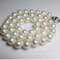 9-10mm Classic Round Fresh Water Pearl Necklace